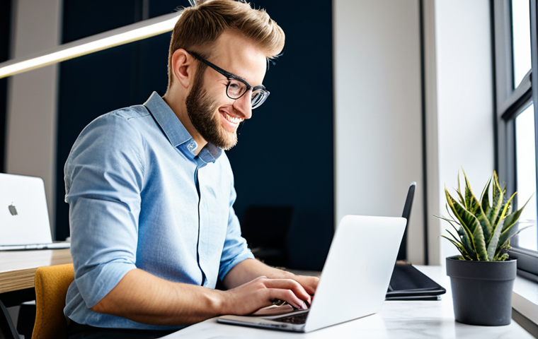 전산세무회계 자격증 활용 가능한 직종 - **Financial Analyst at Work:** "A diligent financial analyst, fully clothed in professional attire, ...